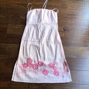 Express strapless dress